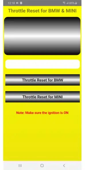 Play Throttle Reset for BMW/MINI as an online game Throttle Reset for BMW/MINI with UptoPlay