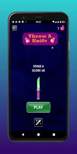 Play Throw A Knife - melempar pisau  and enjoy Throw A Knife - melempar pisau with UptoPlay
