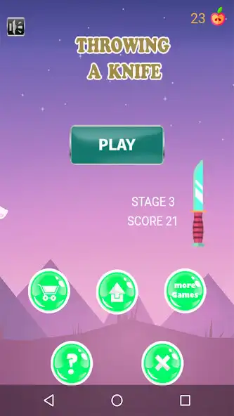 Play Throwing A Knife  and enjoy Throwing A Knife with UptoPlay