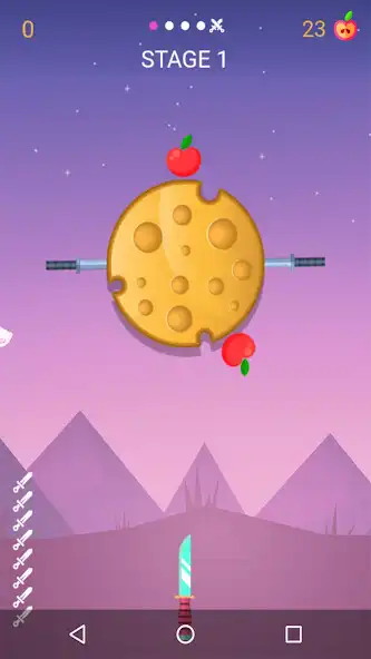 Play Throwing A Knife as an online game Throwing A Knife with UptoPlay