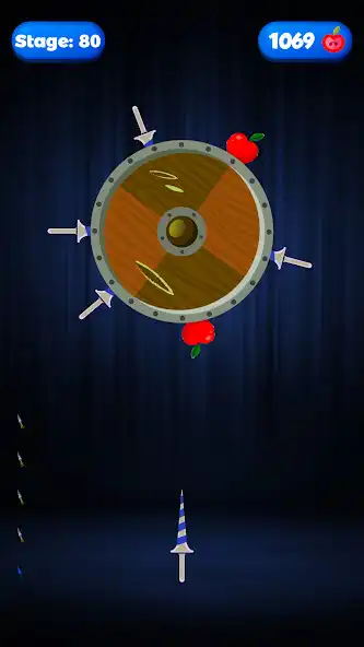 Play Throw The Knife :Hit Challenge as an online game Throw The Knife :Hit Challenge with UptoPlay