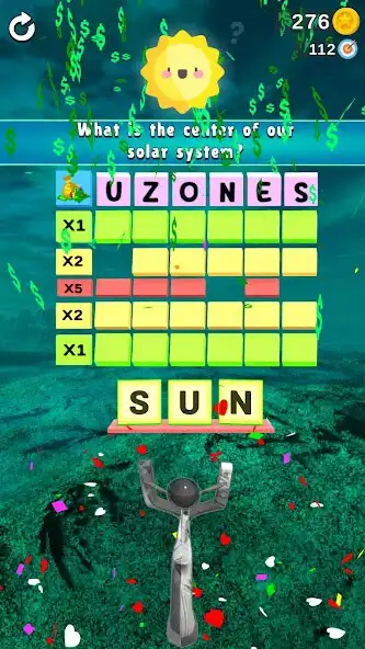 Play Throw Words as an online game Throw Words with UptoPlay