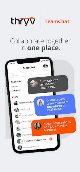Play Thryv TeamChat  and enjoy Thryv TeamChat with UptoPlay