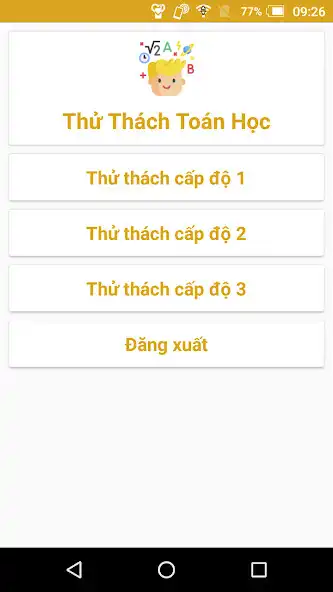 Play Thử Thách Toán Học 4 as an online game Thử Thách Toán Học 4 with UptoPlay