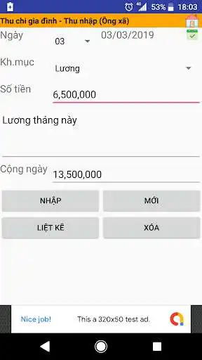 Play Thu Chi Gia Dinh - Quan Ly Chi Tieu as an online game Thu Chi Gia Dinh - Quan Ly Chi Tieu with UptoPlay