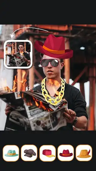 Play Thug Life Sticker : Pic Editor as an online game Thug Life Sticker : Pic Editor with UptoPlay