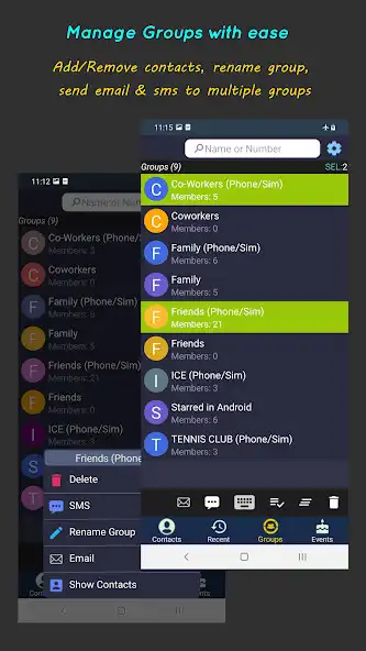 Play Thumb Contacts as an online game Thumb Contacts with UptoPlay