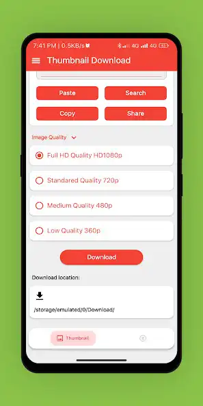 Play Thumbnail Downloader By URL as an online game Thumbnail Downloader By URL with UptoPlay