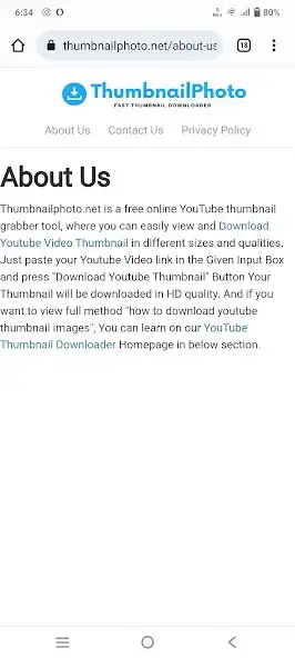 Play Thumbnail Grabber as an online game Thumbnail Grabber with UptoPlay