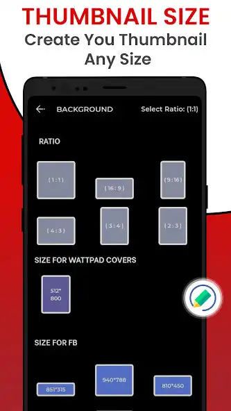 Play Thumb Studio : Thumbnail Maker as an online game Thumb Studio : Thumbnail Maker with UptoPlay