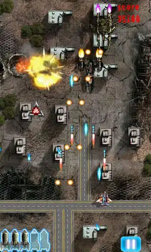 Play Thunder Fighter 2048 as an online game Thunder Fighter 2048 with UptoPlay