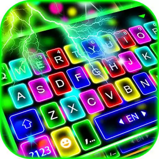 Play Thunder Neon Lights Keyboard Theme APK Play Thunder Neon Lights Keyboard Theme APK