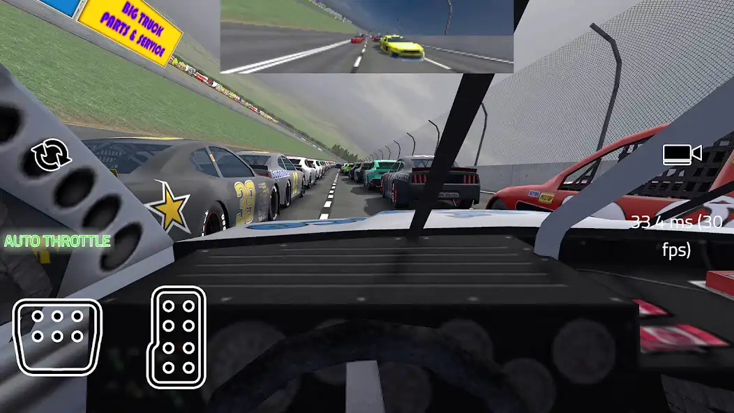 Play Thunder Stock Car Racing 3 as an online game Thunder Stock Car Racing 3 with UptoPlay