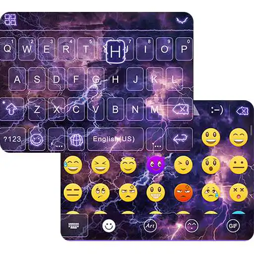 Free play online Thunderstorm Keyboard Theme APK Free play online Thunderstorm Keyboard Theme APK