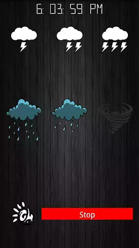 Play Thunderstorm Sounds as an online game Thunderstorm Sounds with UptoPlay
