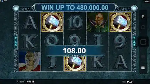 Play Thunderstruck 2 as an online game Thunderstruck 2 with UptoPlay