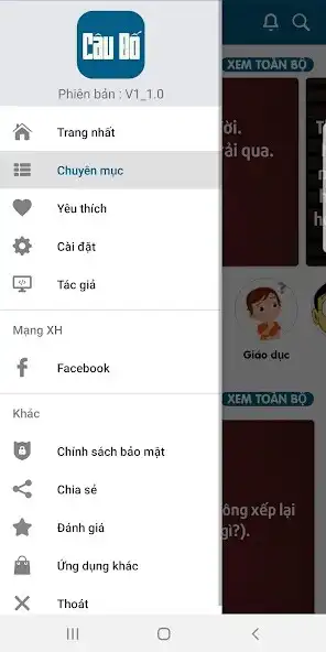 Play Thư Viện Câu Đố (Có đáp án)  and enjoy Thư Viện Câu Đố (Có đáp án) with UptoPlay