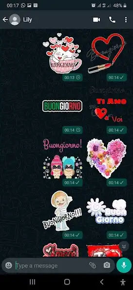 Play Ti Amo Stickers WAStickerapps as an online game Ti Amo Stickers WAStickerapps with UptoPlay