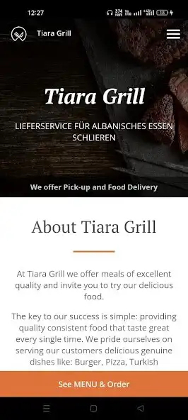 Play Tiara Grill as an online game Tiara Grill with UptoPlay