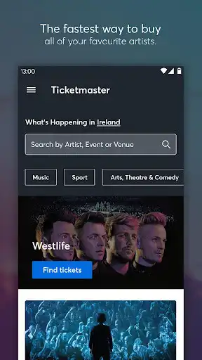 Play Ticketmaster IE Event Tickets