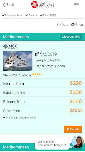 Play Ticketmsc - Specialists in Msc Cruises as an online game Ticketmsc - Specialists in Msc Cruises with UptoPlay