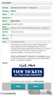 Play Tickifieds Buy  Sell Tickets