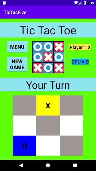 Play TicTacFive as an online game TicTacFive with UptoPlay