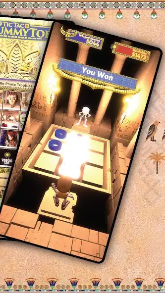 Play TicTacMummyToe as an online game TicTacMummyToe with UptoPlay