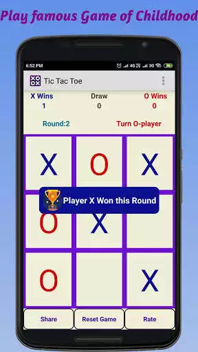 Play Tic Tac Toe 2 Player: XOXO  and enjoy Tic Tac Toe 2 Player: XOXO with UptoPlay