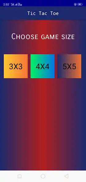Play Tic Tac Toe 3x3 4x4 5x5 as an online game Tic Tac Toe 3x3 4x4 5x5 with UptoPlay