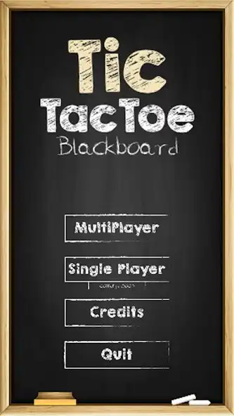Play Tic Tac Toe Blackboard  and enjoy Tic Tac Toe Blackboard with UptoPlay