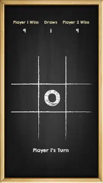 Play Tic Tac Toe Blackboard as an online game Tic Tac Toe Blackboard with UptoPlay