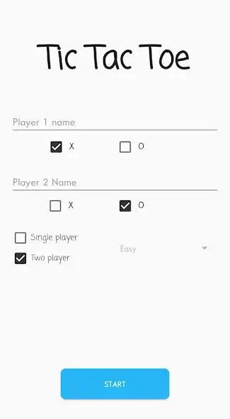 Play Tic Tac Toe Casual Game : 2 Player  CPU Mode as an online game Tic Tac Toe Casual Game : 2 Player  CPU Mode with UptoPlay