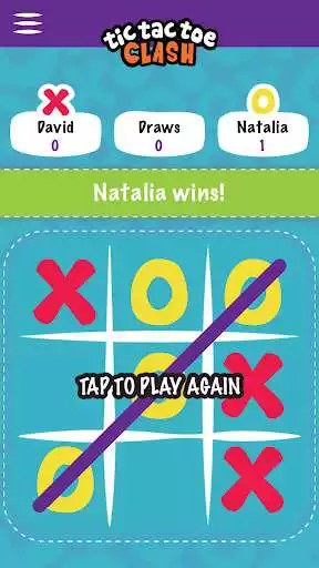 Play TicTacToe Clash as an online game TicTacToe Clash with UptoPlay