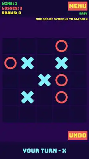 Play Tic Tac Toe - Classic Game as an online game Tic Tac Toe - Classic Game with UptoPlay
