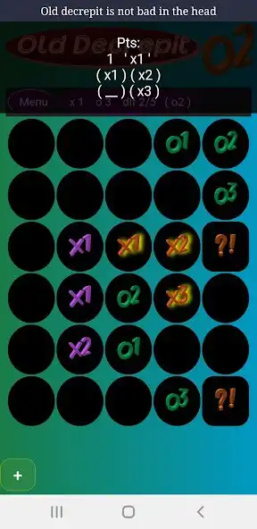 Play Tic Tac Toe Decrepit as an online game Tic Tac Toe Decrepit with UptoPlay