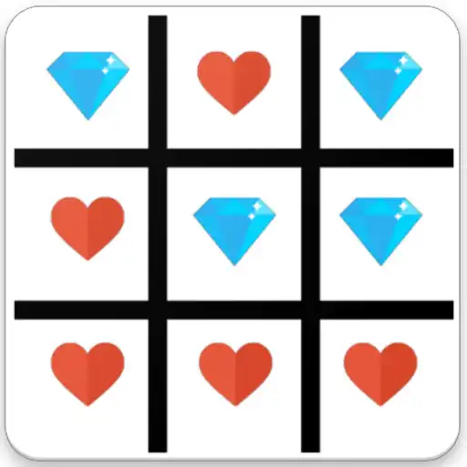 Play TIC TAC TOE Diamond and Heart (Free) APK