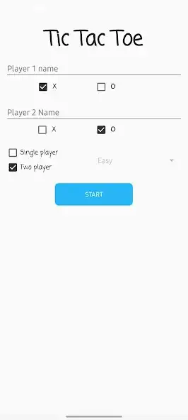 Play Tic Tac Toe Easy way as an online game Tic Tac Toe Easy way with UptoPlay
