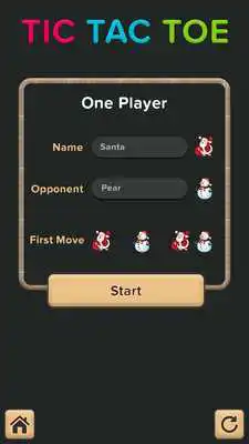 Play Tic Tac Toe Emoji Christmas