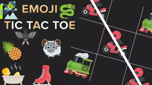 Play Tic Tac Toe - emoji
