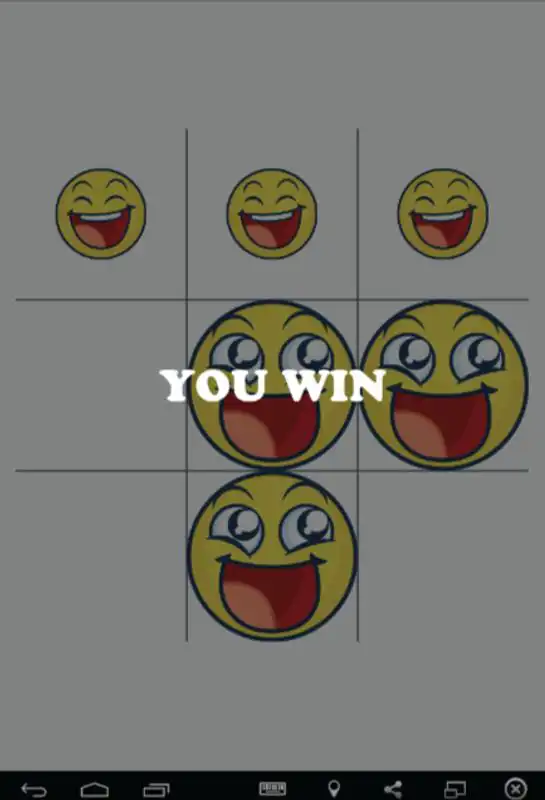 Play Tic Tac Toe - emoji