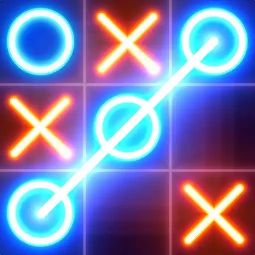 Play Tic Tac Toe glow - Puzzle Game APK