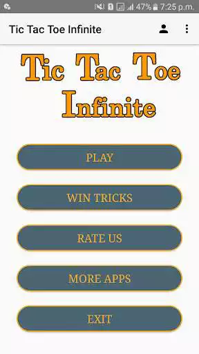 Play Tic Tac Toe Infinite