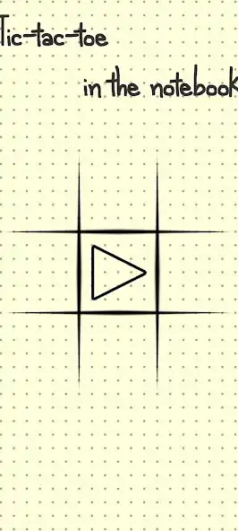 Play Tic-tac-toe in notebook  and enjoy Tic-tac-toe in notebook with UptoPlay