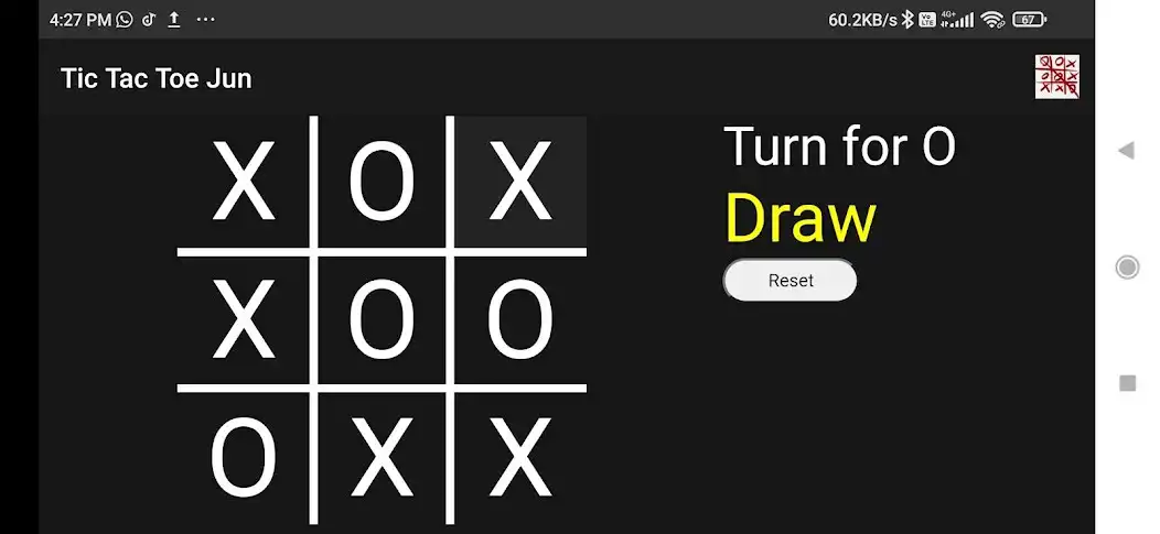 Play Tic Tac Toe Jun  and enjoy Tic Tac Toe Jun with UptoPlay