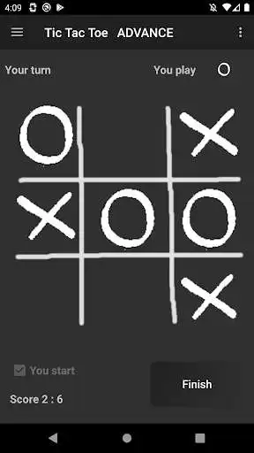 Play Tic Tac Toe locally or online as an online game Tic Tac Toe locally or online with UptoPlay