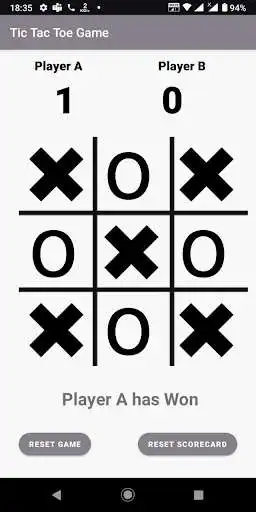 Play Tic Tac Toe - Offline game as an online game Tic Tac Toe - Offline game with UptoPlay