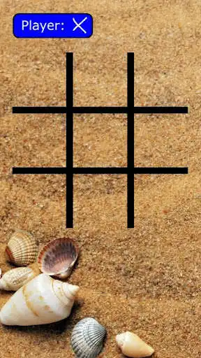 Play Tic Tac Toe on a beach as an online game Tic Tac Toe on a beach with UptoPlay