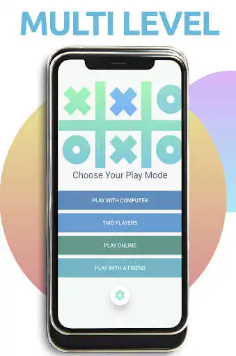 Play Tic Tac Toe Online- Simple & Minimal XO Game as an online game Tic Tac Toe Online- Simple & Minimal XO Game with UptoPlay