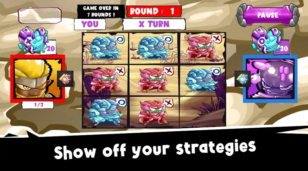 Play Tic Tac Toe Primal Force as an online game online Tic Tac Toe Primal Force with UptoPlay Play Tic Tac Toe Primal Force as an online game Tic Tac Toe Primal Force with UptoPlay